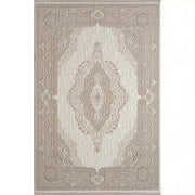 Covor ANETTA 03322A, 80x150 cm, forma dreptunghiulara, acril, crem/bej