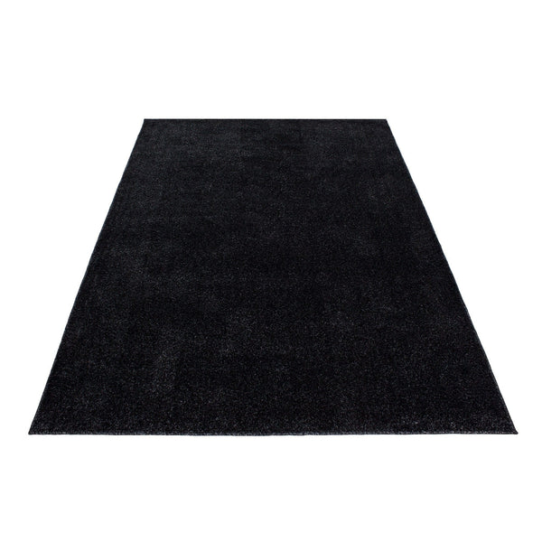 Covor ATA, 60x100 cm, forma dreptunghiulara, polipropilena, negru, 7000