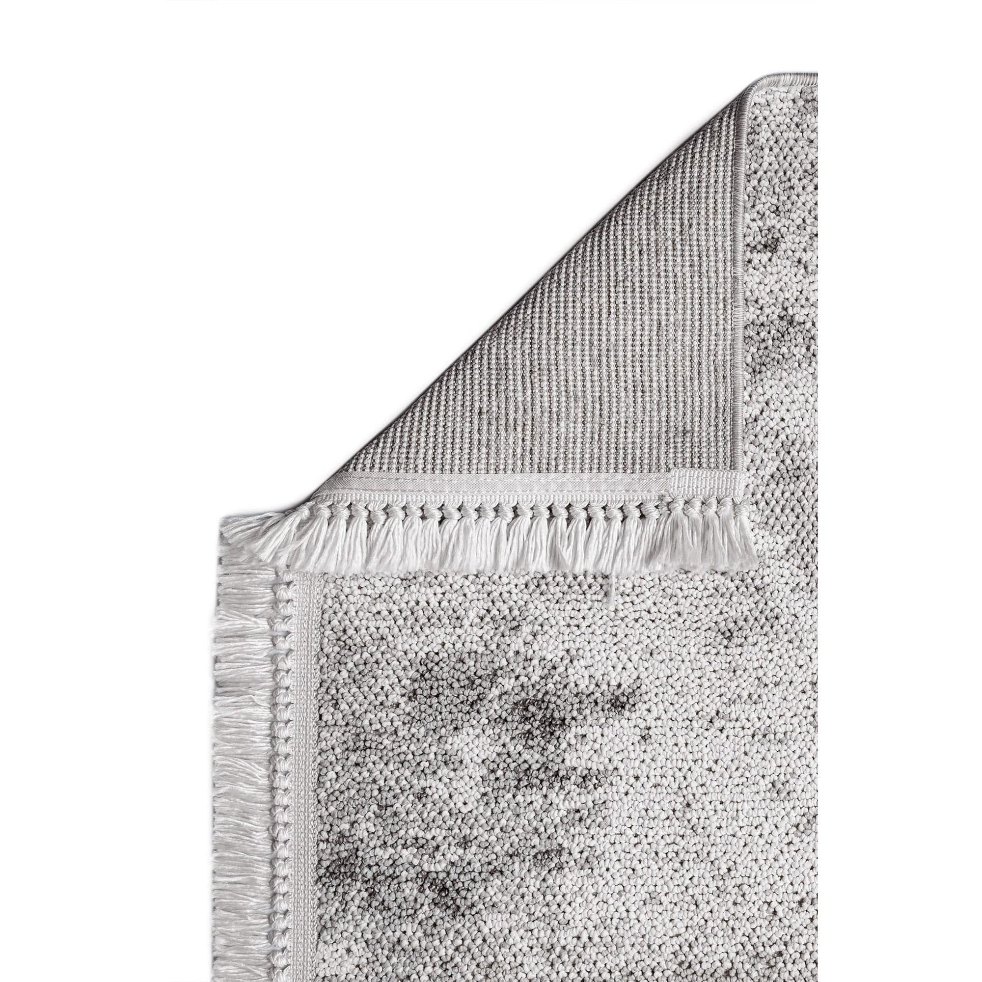 Covor BASTIA, 80x150 cm, forma dreptunghiulara, polipropilena, gri, 1275