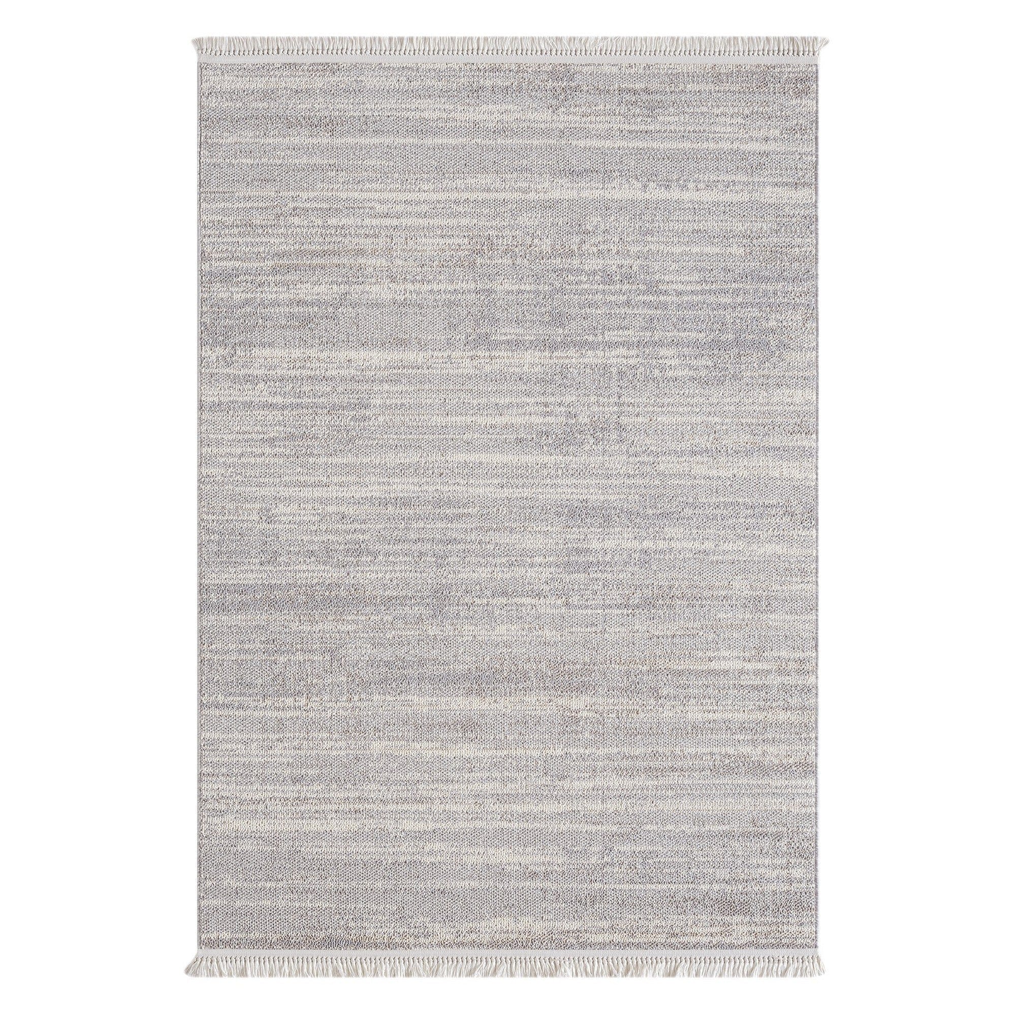 Covor BASTIA, 80x150 cm, forma dreptunghiulara, polipropilena, gri, 1276