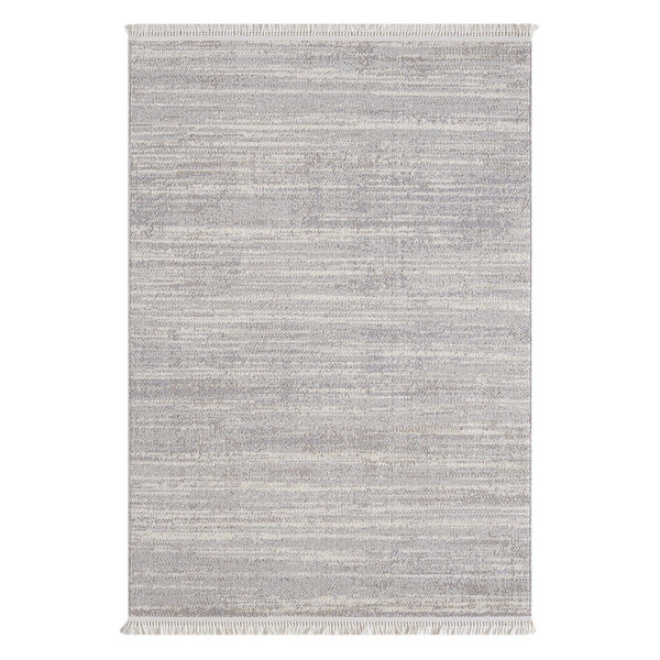 Covor BASTIA, 80x150 cm, forma dreptunghiulara, polipropilena, gri, 1276