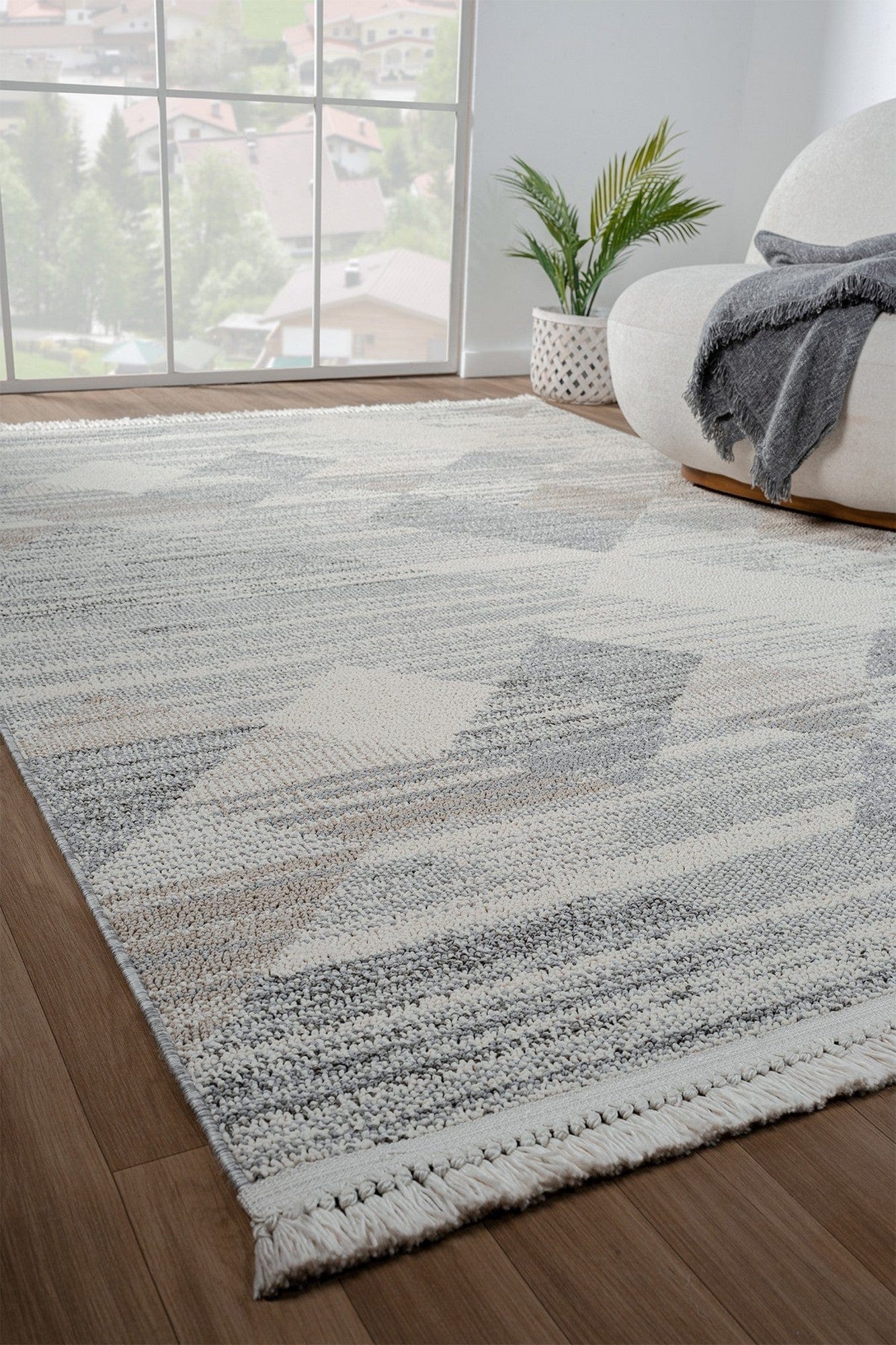 Covor BASTIA, 80x150 cm, forma dreptunghiulara, polipropilena, multicolor, 1274