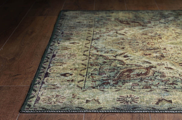 Covor BLUES CHENILLE, 75x150 cm, forma dreptunghiulara, poliester, multicolor, AL 23