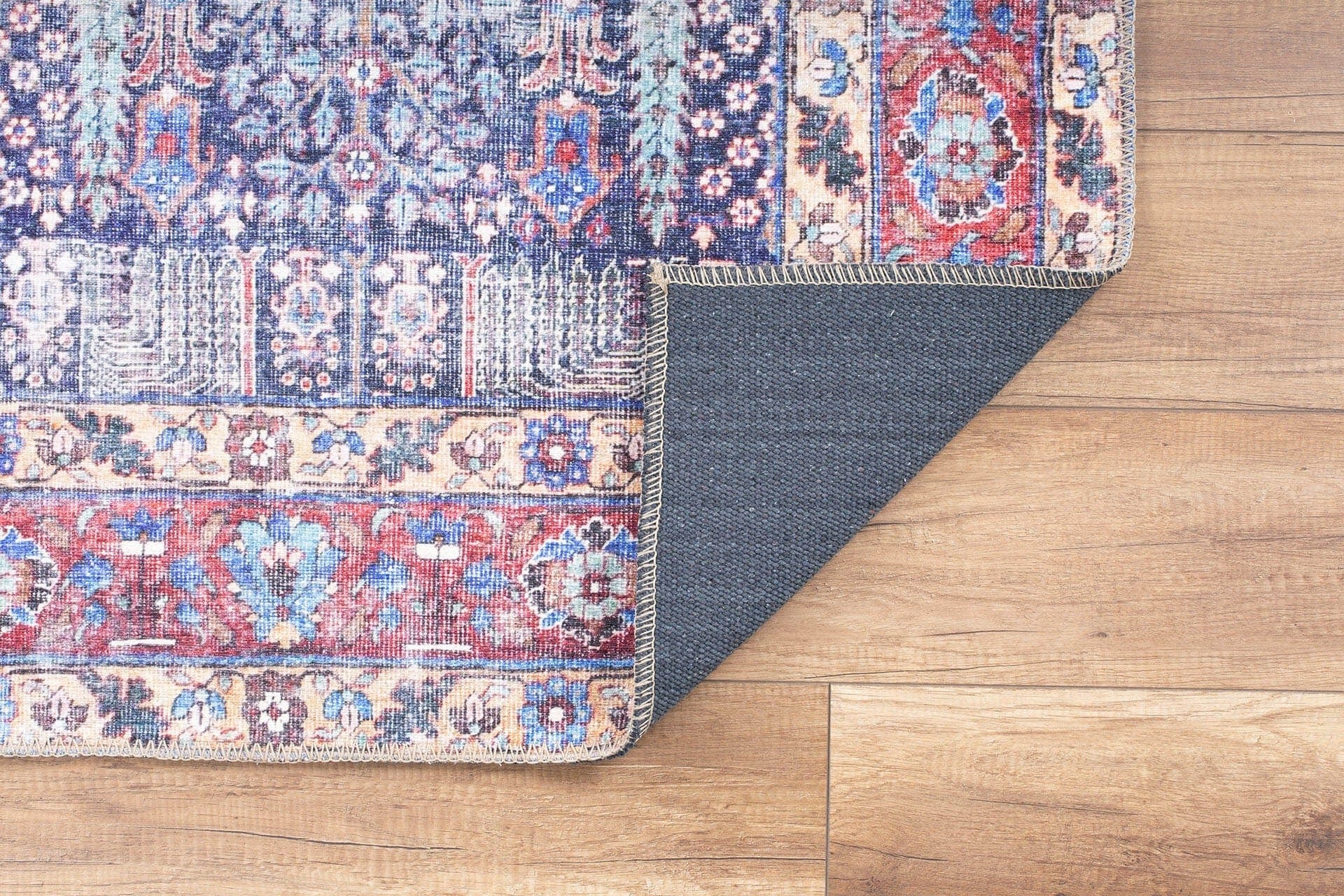 Covor BLUES CHENILLE, 75x150 cm, forma dreptunghiulara, poliester, multicolor, AL 341