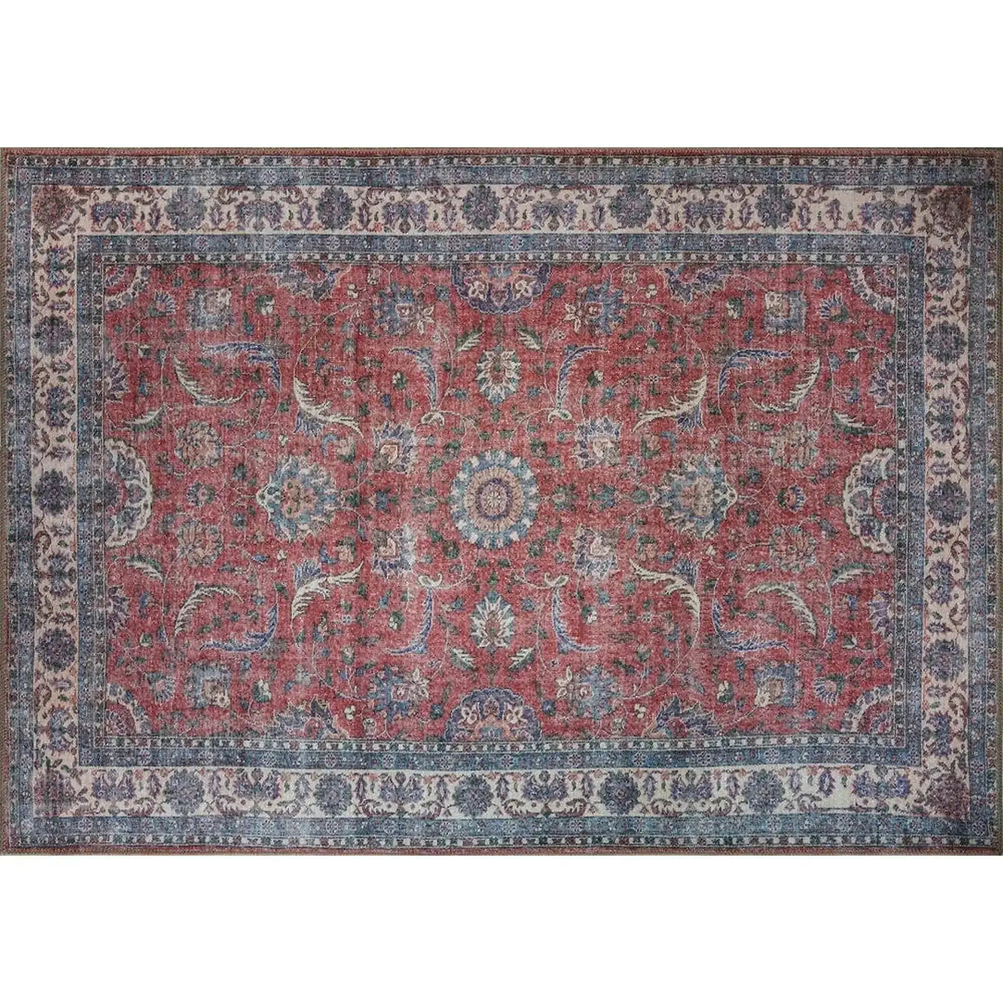 Covor BLUES CHENILLE, 75x150 cm, forma dreptunghiulara, poliester, multicolor, AL 84