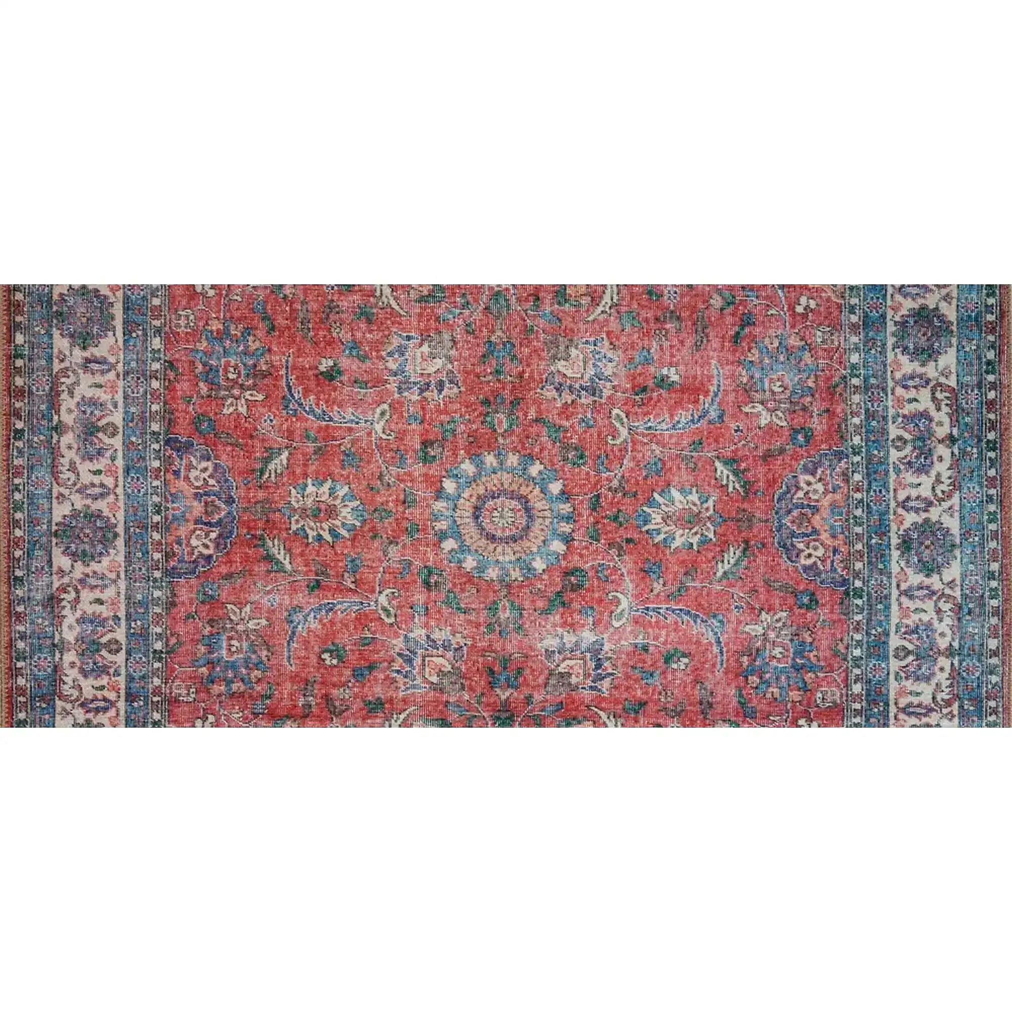 Covor BLUES CHENILLE, 75x150 cm, forma dreptunghiulara, poliester, multicolor, AL 84