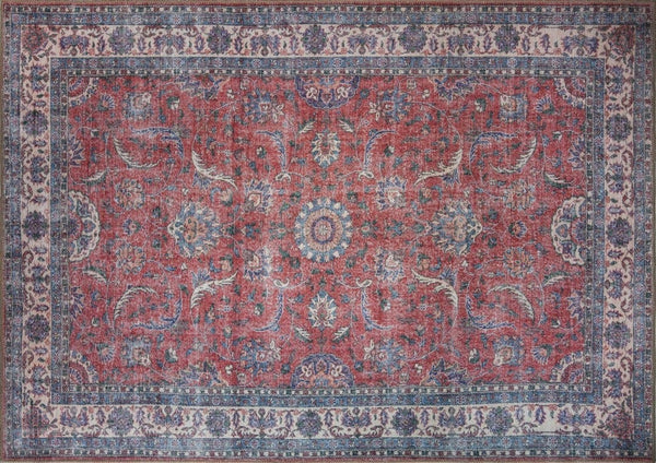 Covor BLUES CHENILLE, 75x150 cm, forma dreptunghiulara, poliester, multicolor, AL 84