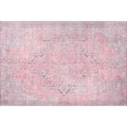 Covor BLUES CHENILLE, 75x150 cm, forma dreptunghiulara, poliester, roz, AL 271