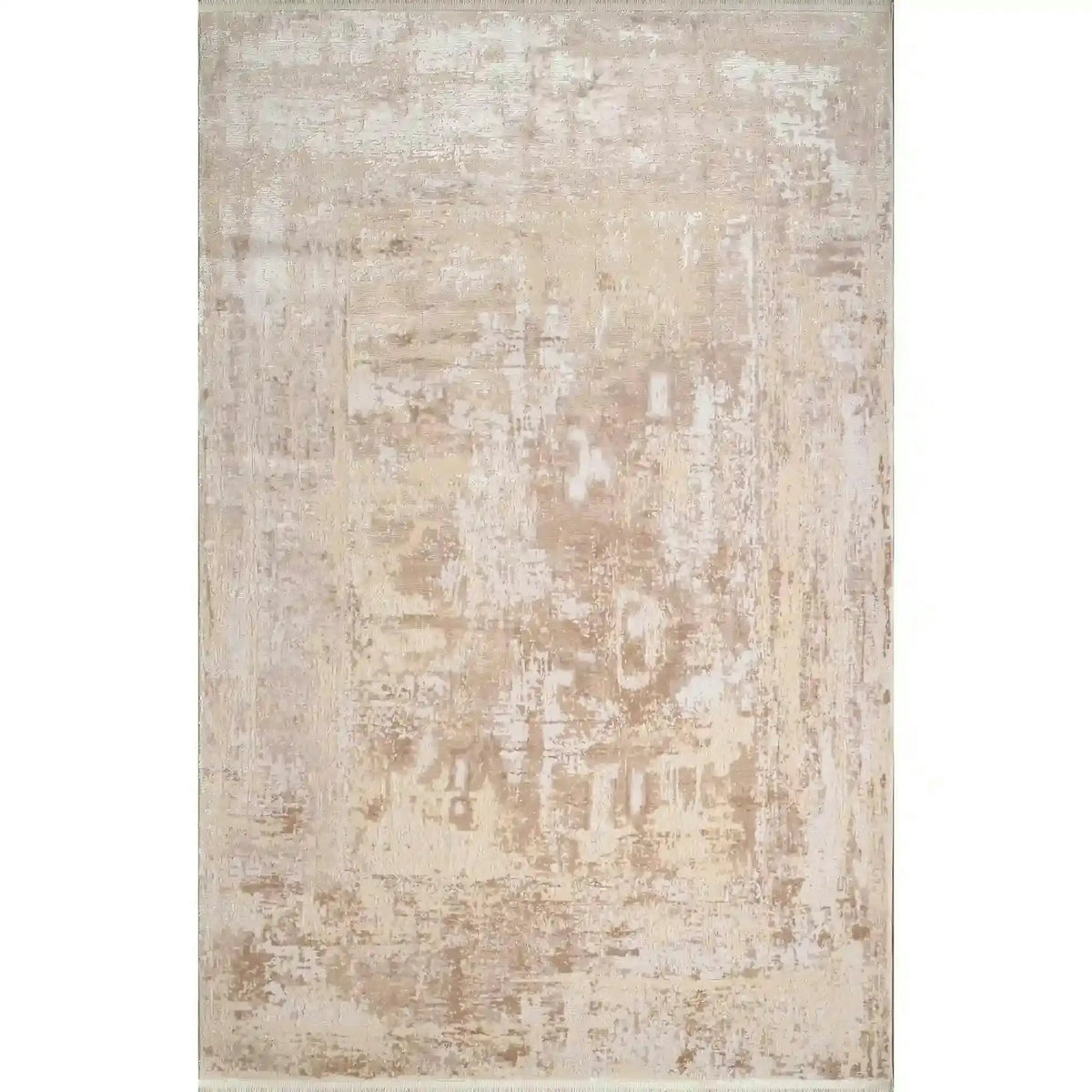 Covor CARLA 00836D, 160x230 cm, forma dreptunghiulara, fibre sintetice, crem/bej