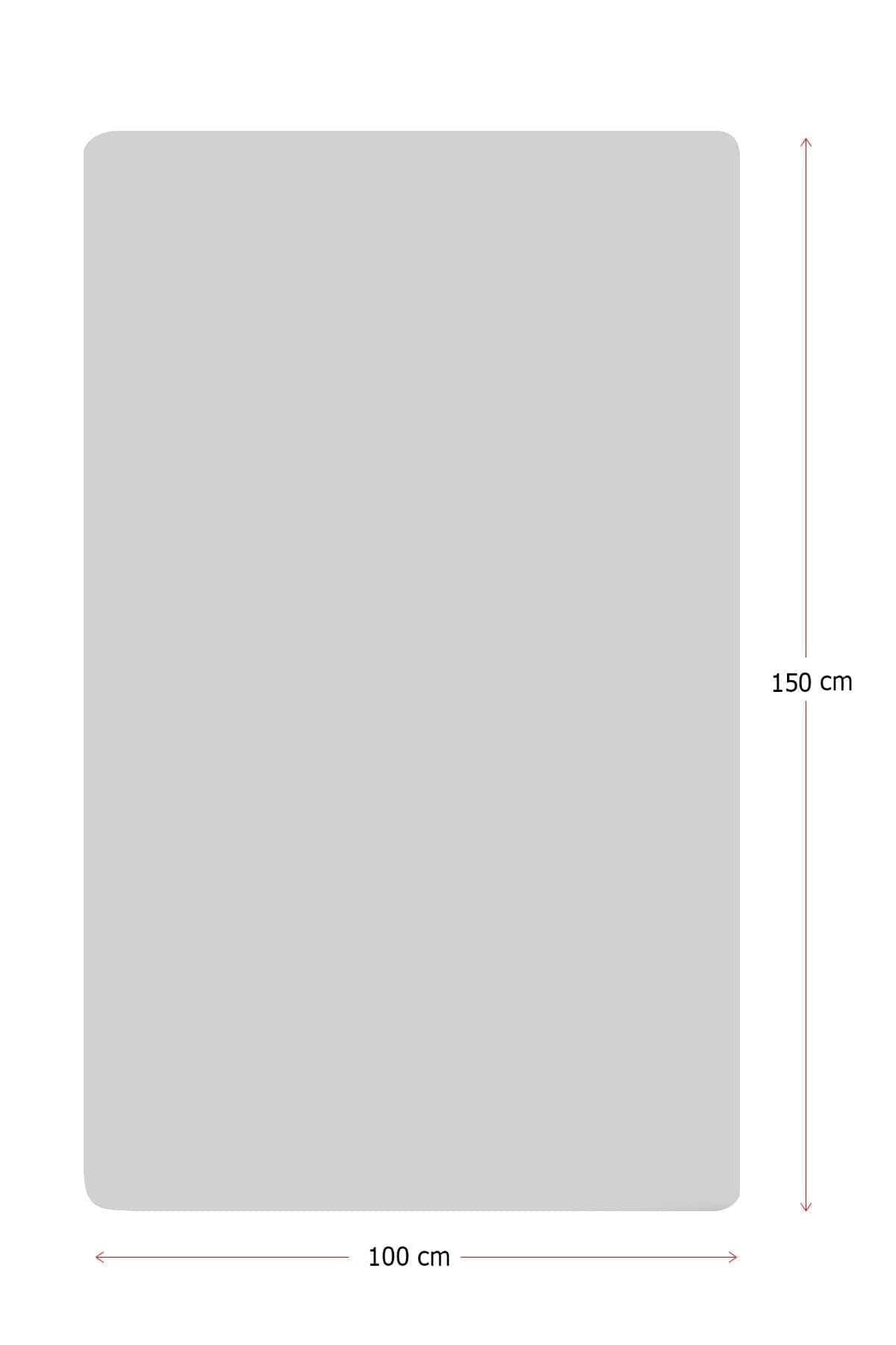 Covor CITY, 100x150 cm, forma dreptunghiulara, material sintetic, multicolor