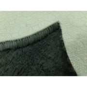 Covor DAISY PLUSH, 80x80 cm, forma atipica, poliester, verde