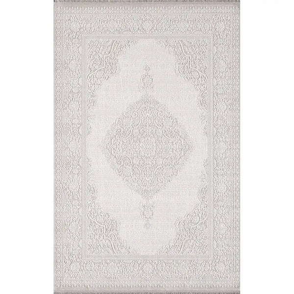 Covor DIOR 02517B, 160x230 cm, forma dreptunghiulara, acril, bej