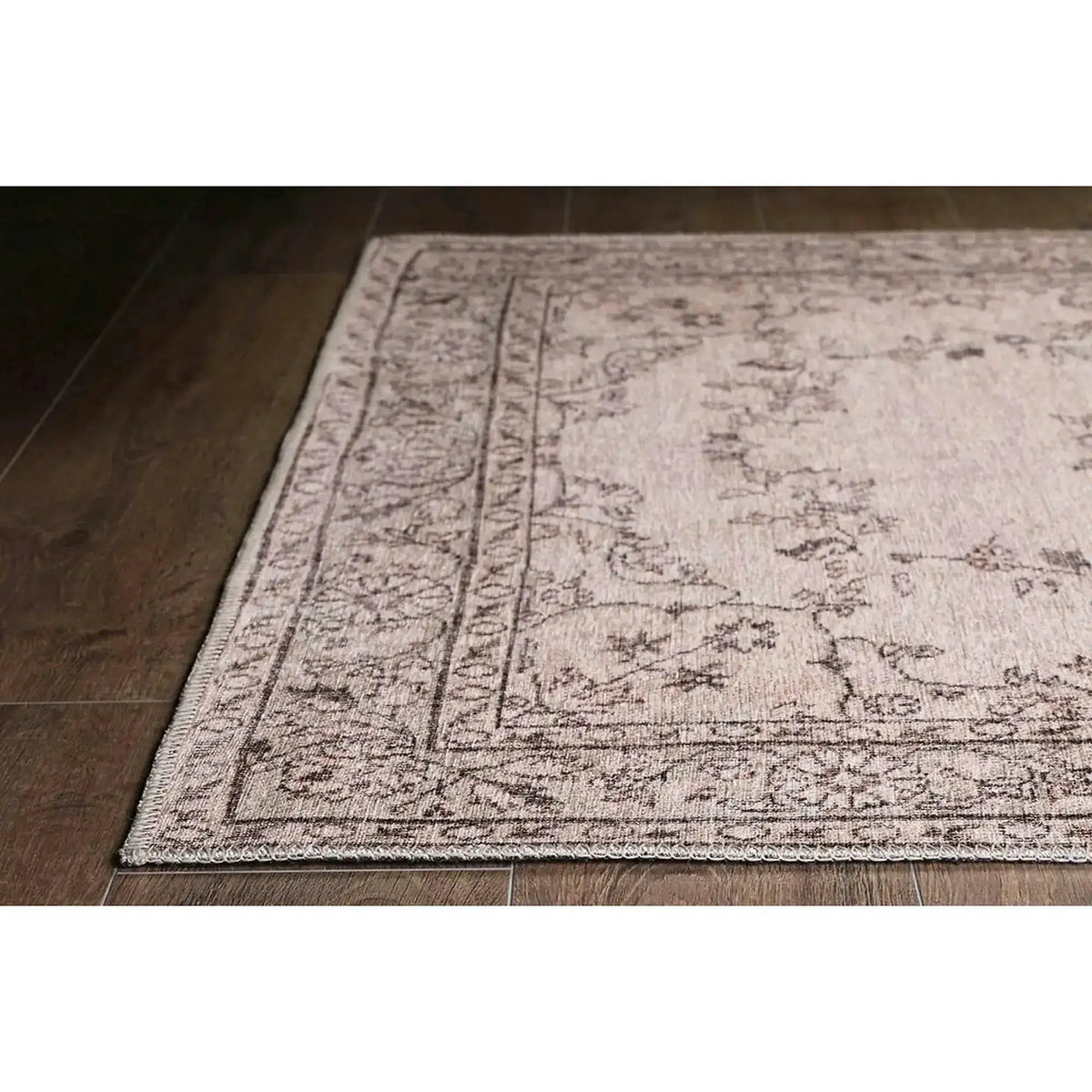 Covor DORIAN CHENILLE, 75x150 cm, forma dreptunghiulara, poliester, bej, AL 20