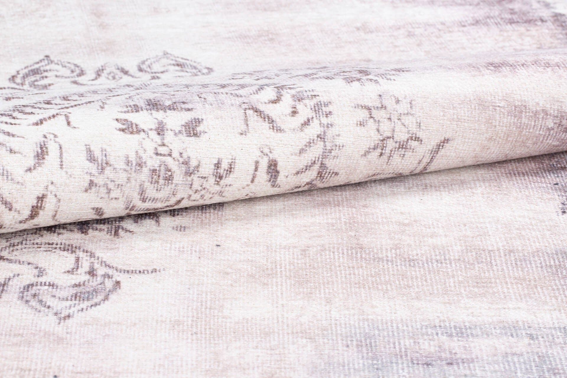 Covor DORIAN CHENILLE, 75x150 cm, forma dreptunghiulara, poliester, bej, AL 339