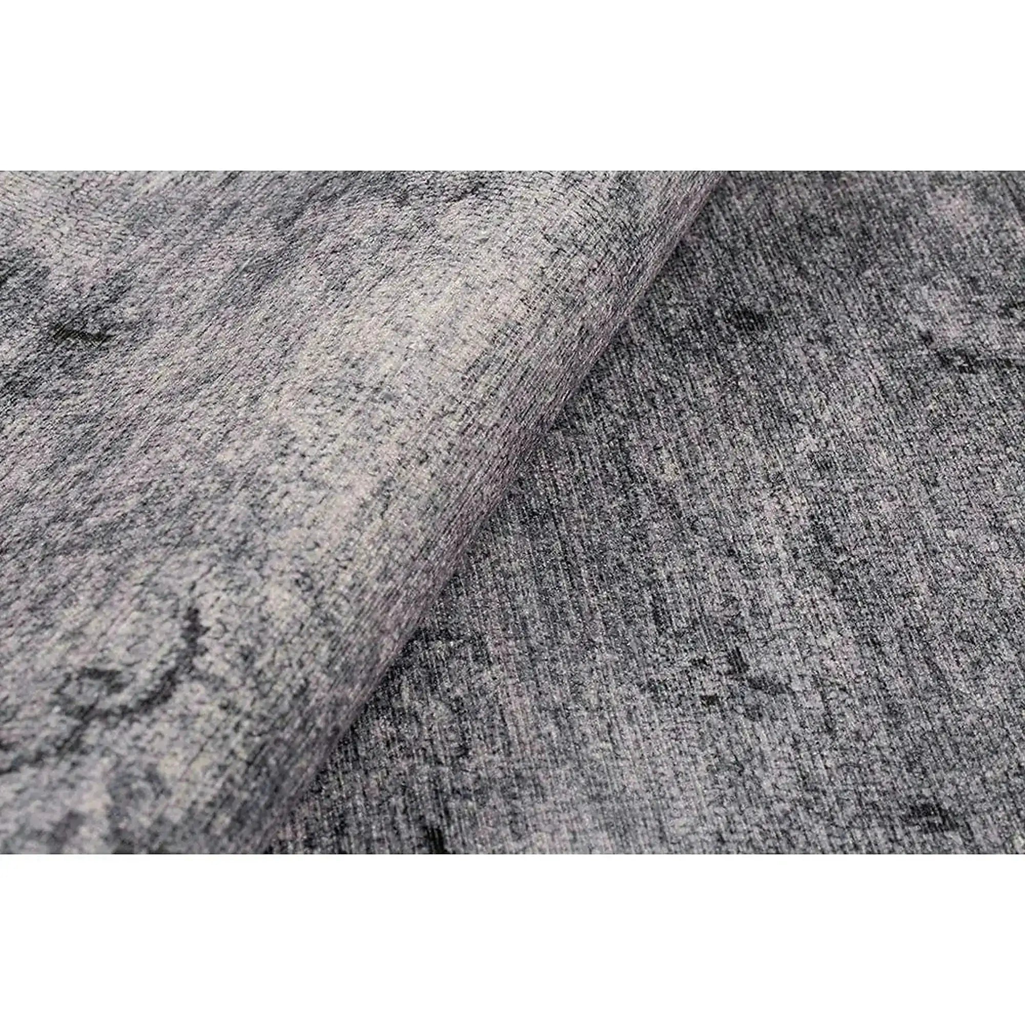 Covor DORIAN CHENILLE, 75x150 cm, forma dreptunghiulara, poliester, gri, AL 166