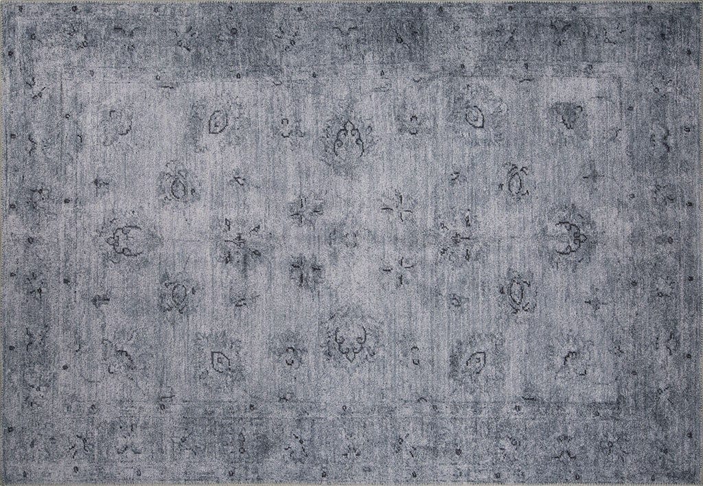 Covor DORIAN CHENILLE, 75x150 cm, forma dreptunghiulara, poliester, gri, AL 166
