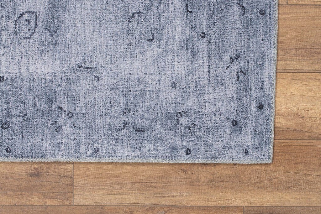 Covor DORIAN CHENILLE, 75x150 cm, forma dreptunghiulara, poliester, gri, AL 166