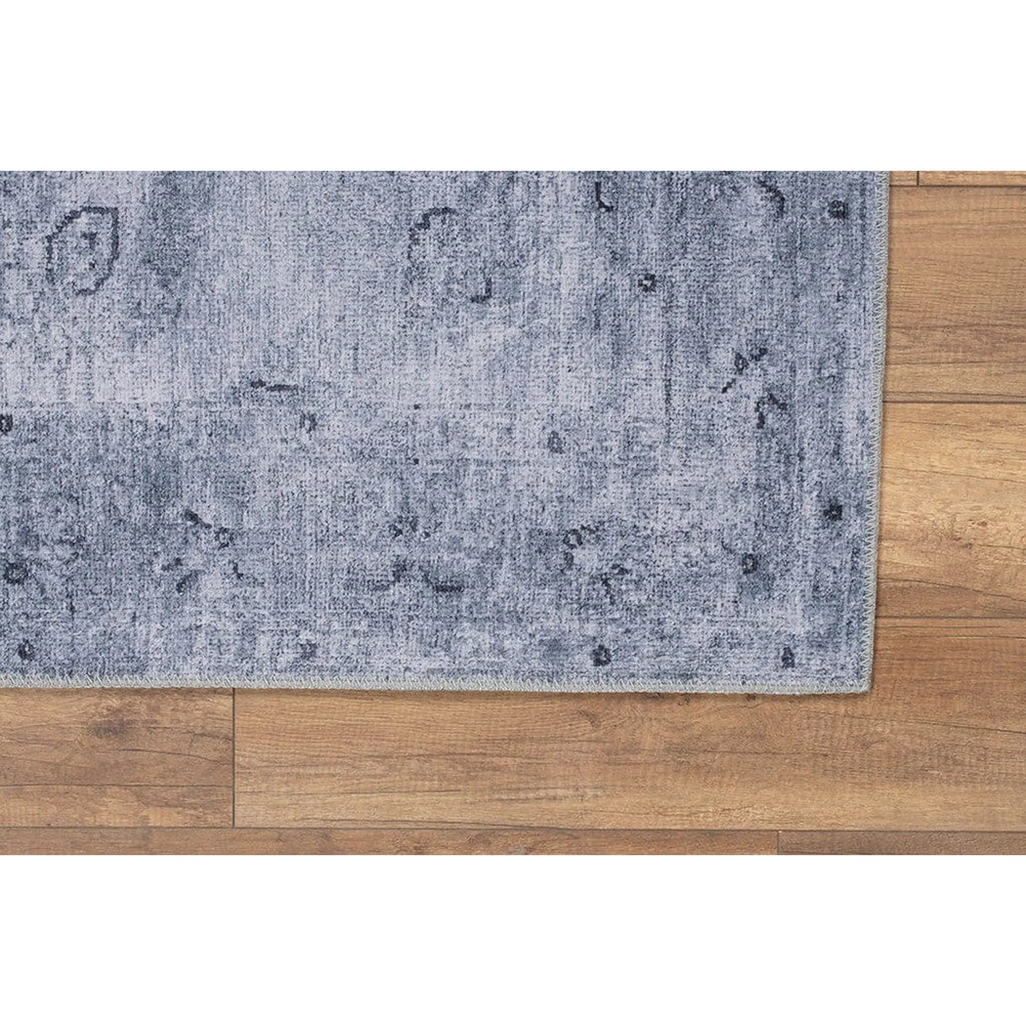 Covor DORIAN CHENILLE, 75x150 cm, forma dreptunghiulara, poliester, gri, AL 166