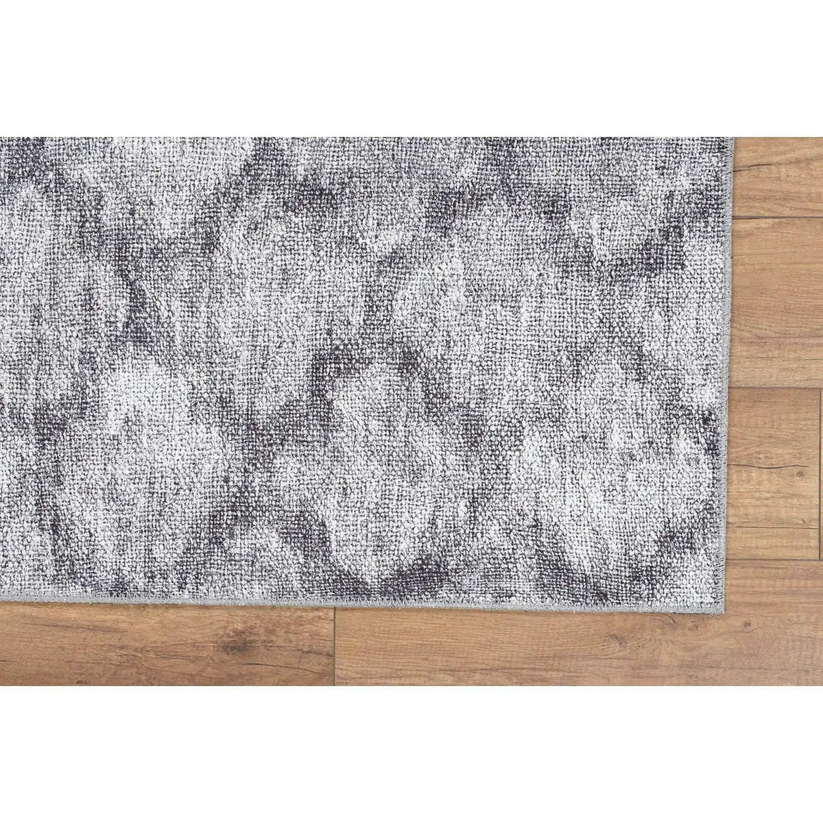 Covor DORIAN CHENILLE, 75x150 cm, forma dreptunghiulara, poliester, gri, AL 244