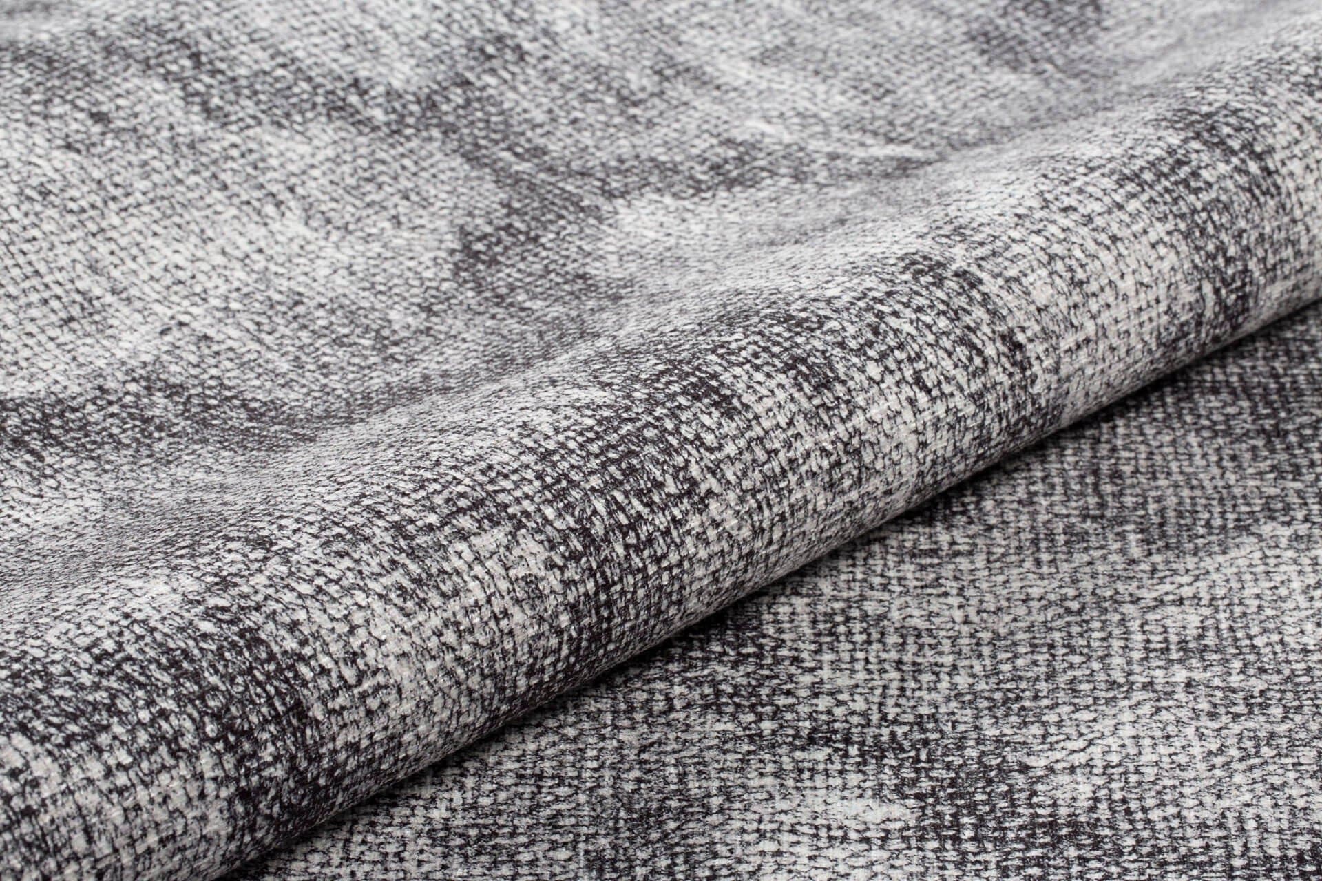 Covor DORIAN CHENILLE, 75x150 cm, forma dreptunghiulara, poliester, gri, AL 244