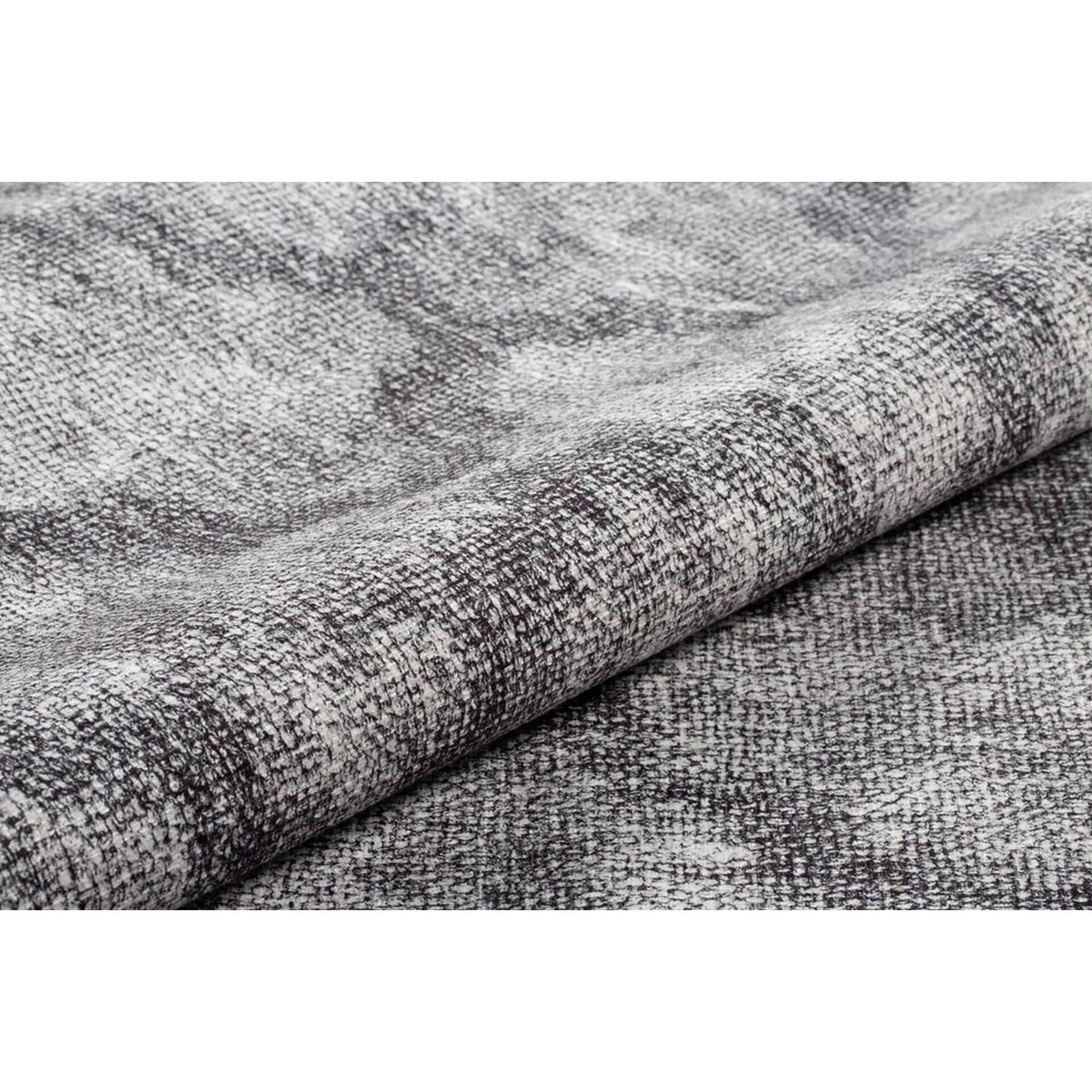 Covor DORIAN CHENILLE, 75x150 cm, forma dreptunghiulara, poliester, gri, AL 244