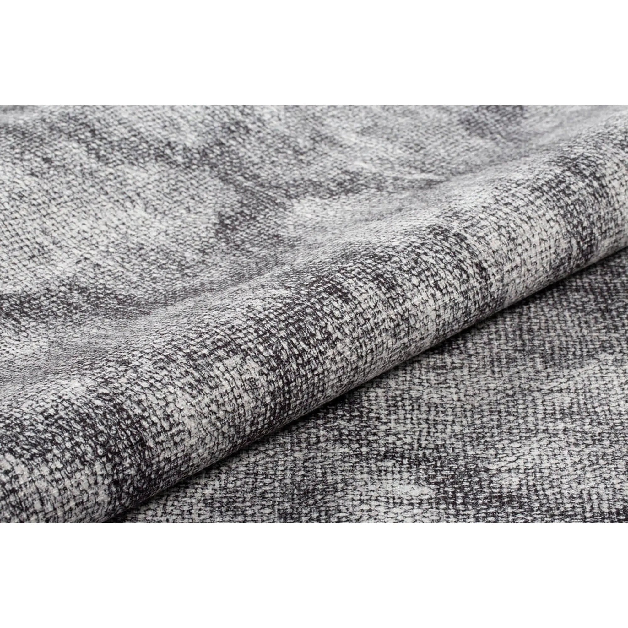 Covor DORIAN CHENILLE, 75x150 cm, forma dreptunghiulara, poliester, gri, AL 244