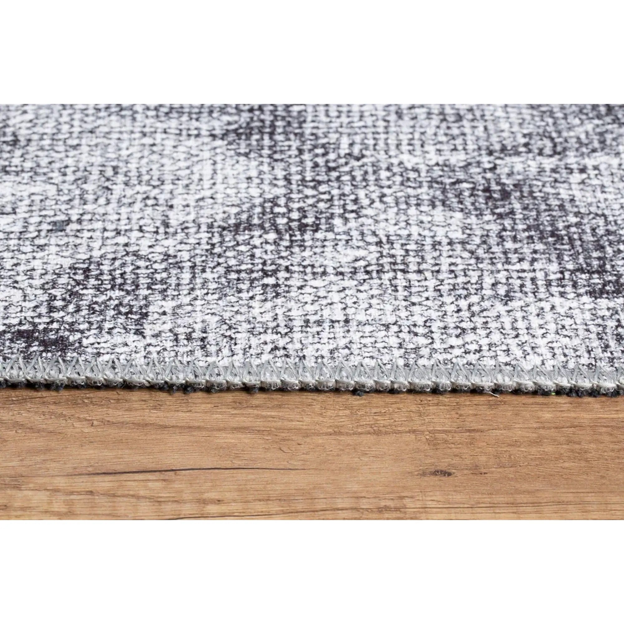 Covor DORIAN CHENILLE, 75x150 cm, forma dreptunghiulara, poliester, gri, AL 244