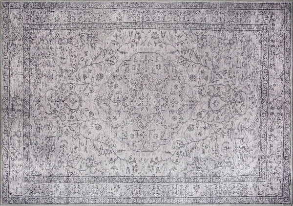Covor DORIAN CHENILLE, 75x150 cm, forma dreptunghiulara, poliester, gri, AL 97