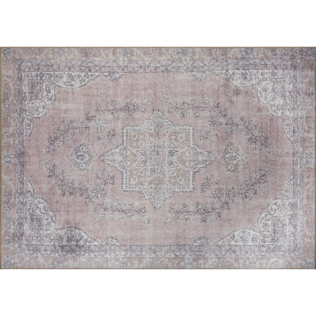 Covor DORIAN CHENILLE, 75x150 cm, forma dreptunghiulara, poliester, multicolor, AL 91