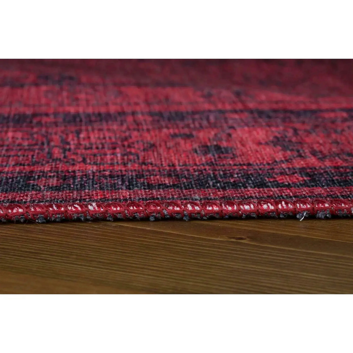 Covor DORIAN CHENILLE, 75x150 cm, forma dreptunghiulara, poliester, rosu, AL 29