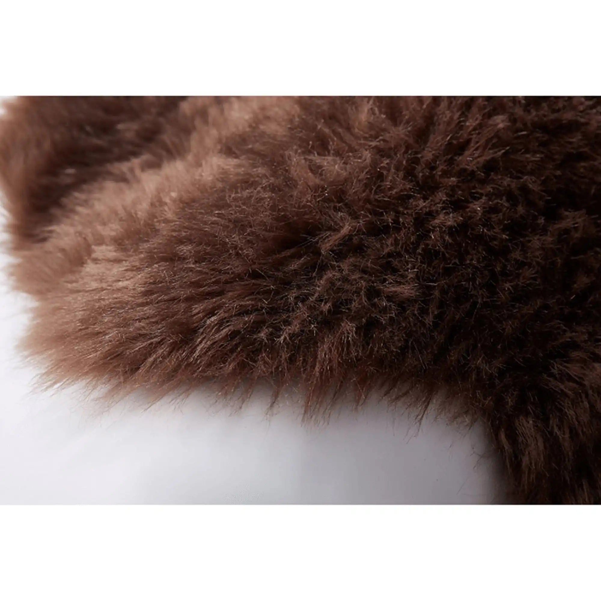 Covor EBONY TYP 3, 60x90 cm, forma atipica, maro, blana artificiala