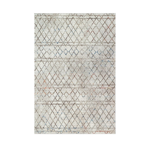 Covor F5079 - V2, 80x120 cm, forma dreptunghiulara, poliester, bej