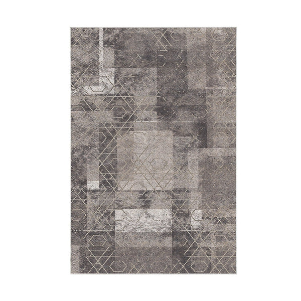 Covor F5132 - V2, 80x120 cm, forma dreptunghiulara, poliester, bej