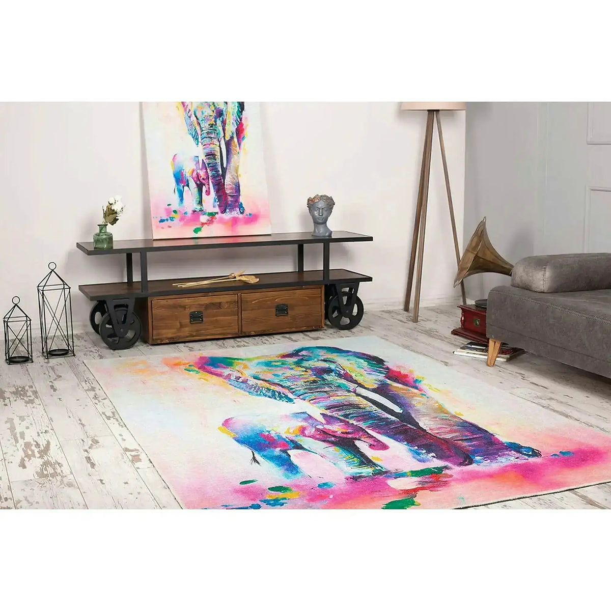 Covor FUNK CHENILLE, 75x150 cm, forma dreptunghiulara, poliester, AL 192
