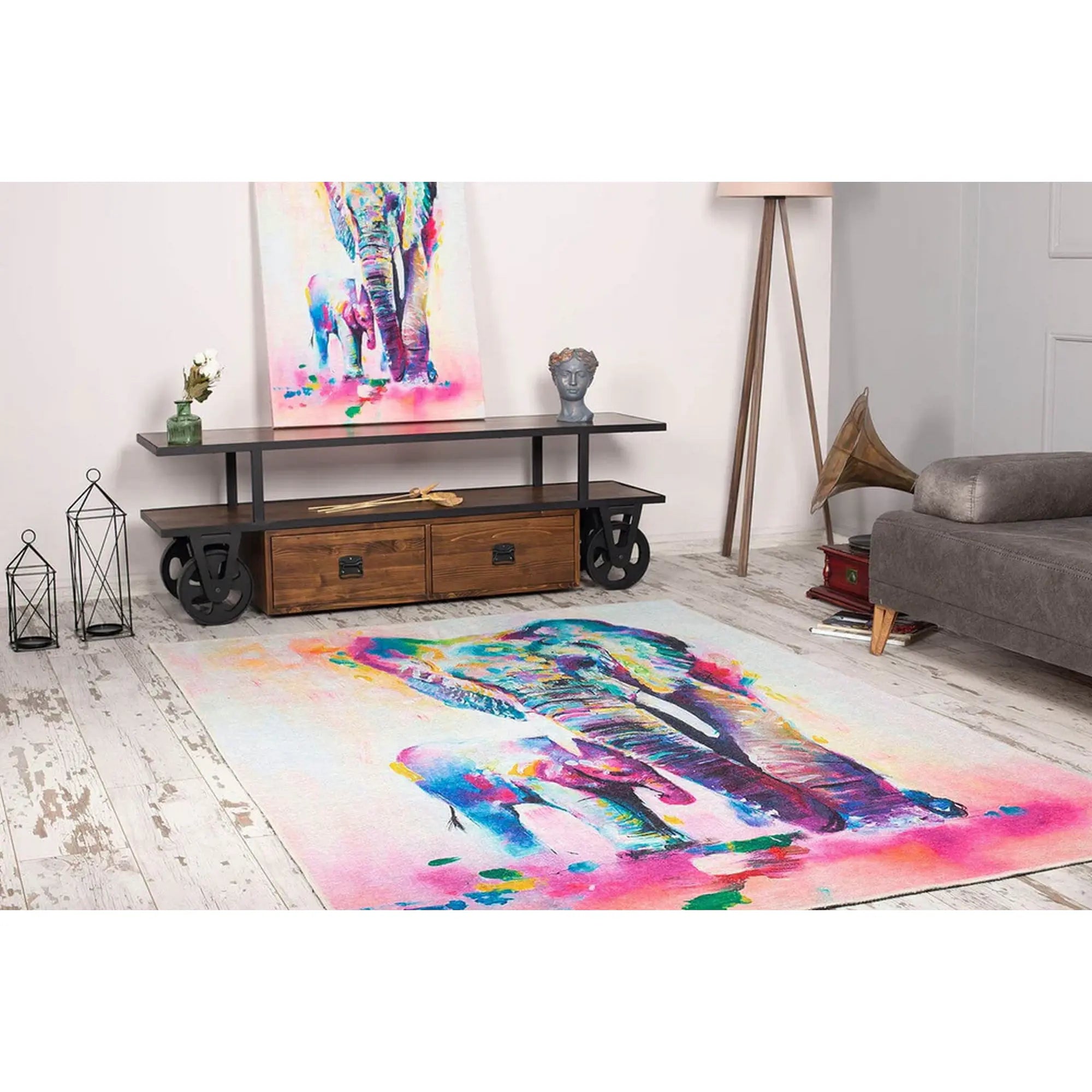 Covor FUNK CHENILLE, 75x150 cm, forma dreptunghiulara, poliester, AL 192