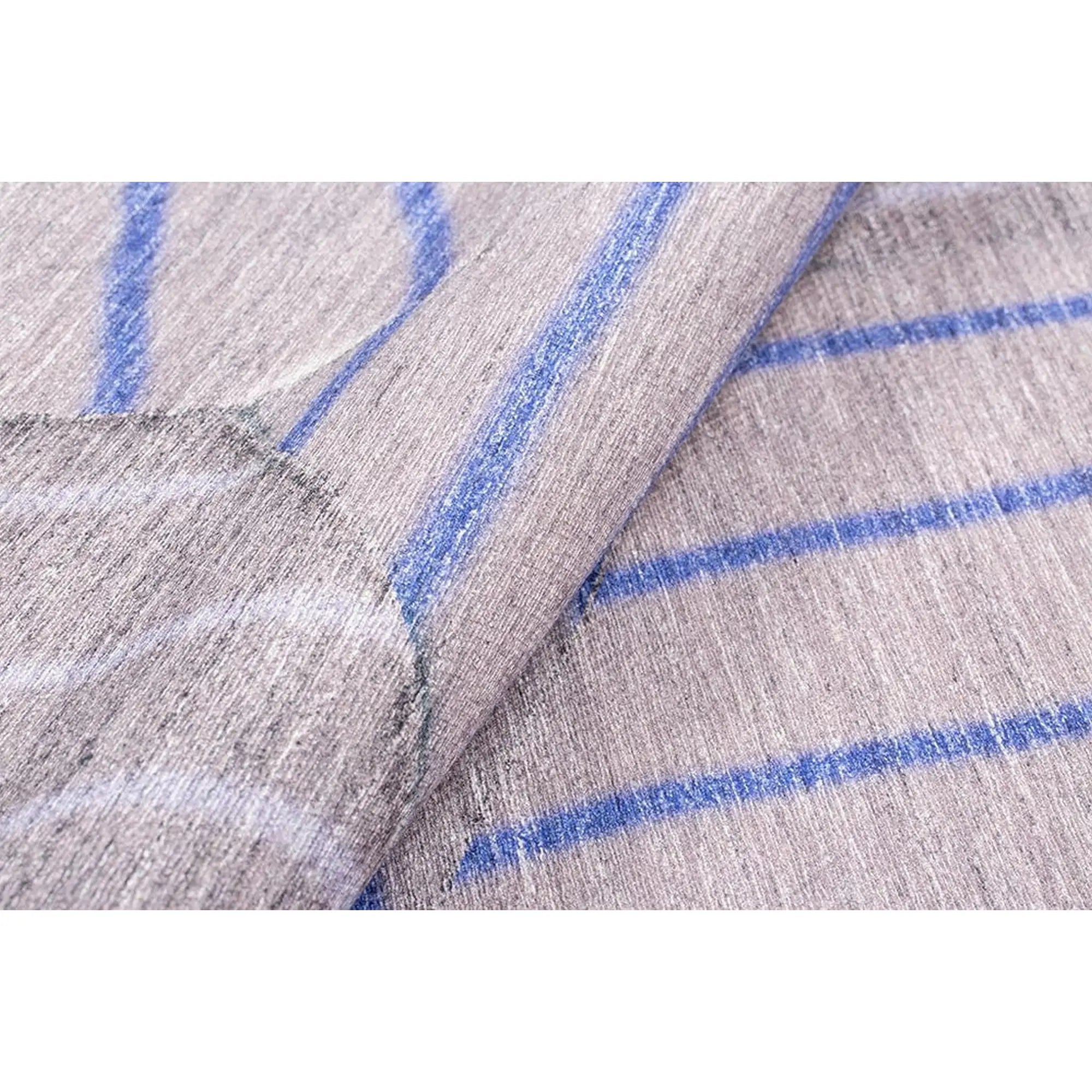Covor FUNK CHENILLE, 75x150 cm, forma dreptunghiulara, poliester, bej/albastru, AL 179 MR