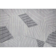 Covor FUNK CHENILLE, 75x150 cm, forma dreptunghiulara, poliester, gri, AL 179