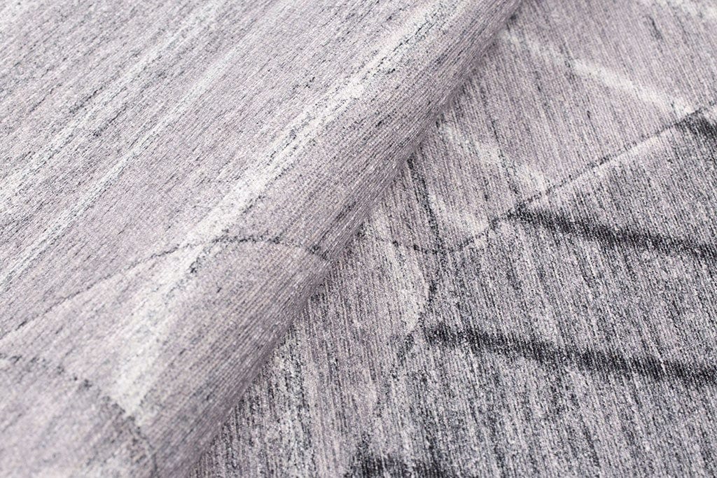 Covor FUNK CHENILLE, 75x150 cm, forma dreptunghiulara, poliester, gri, AL 179