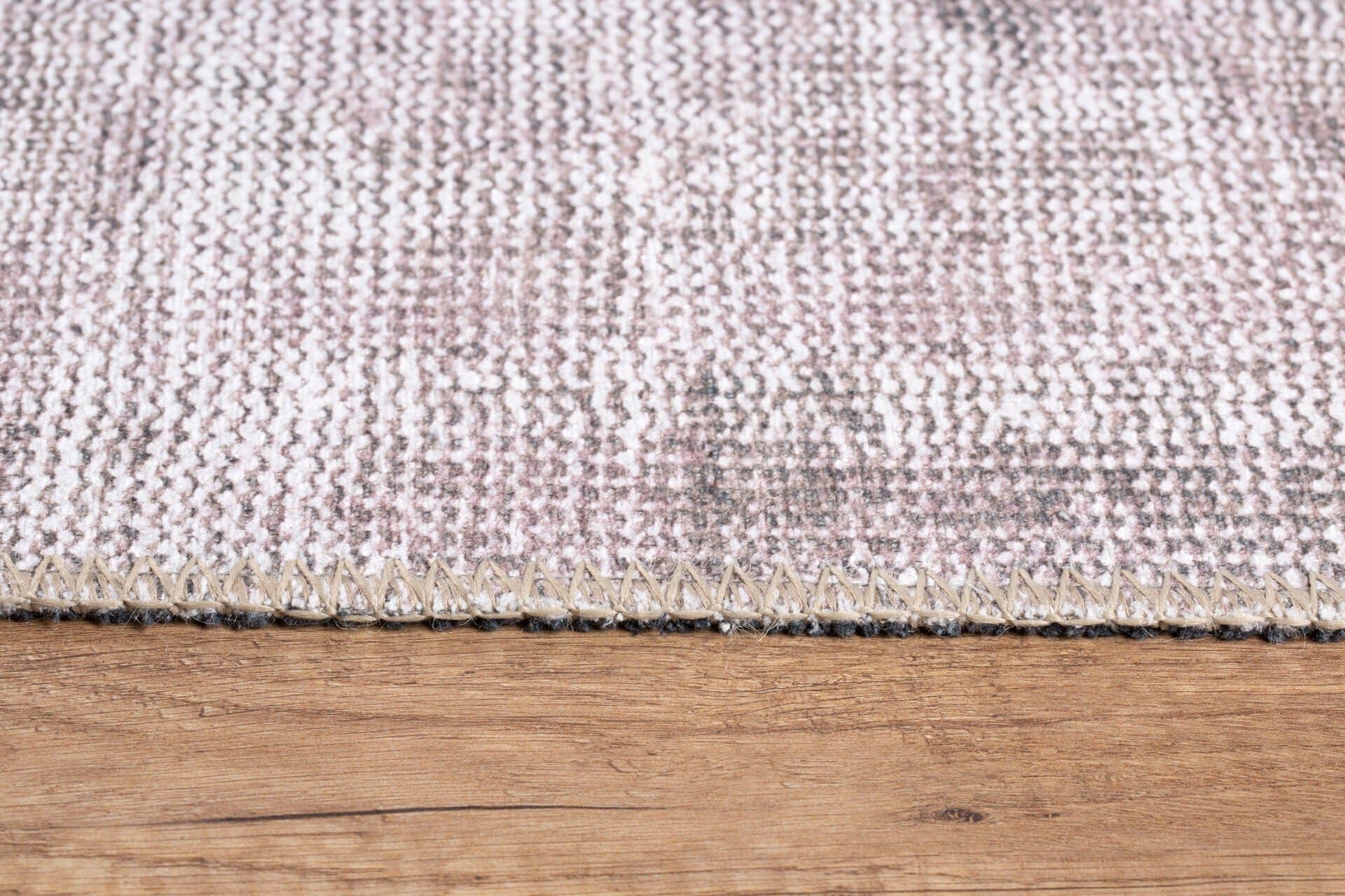 Covor FUNK CHENILLE, 75x150 cm, forma dreptunghiulara, poliester, maro/alb, AL 236