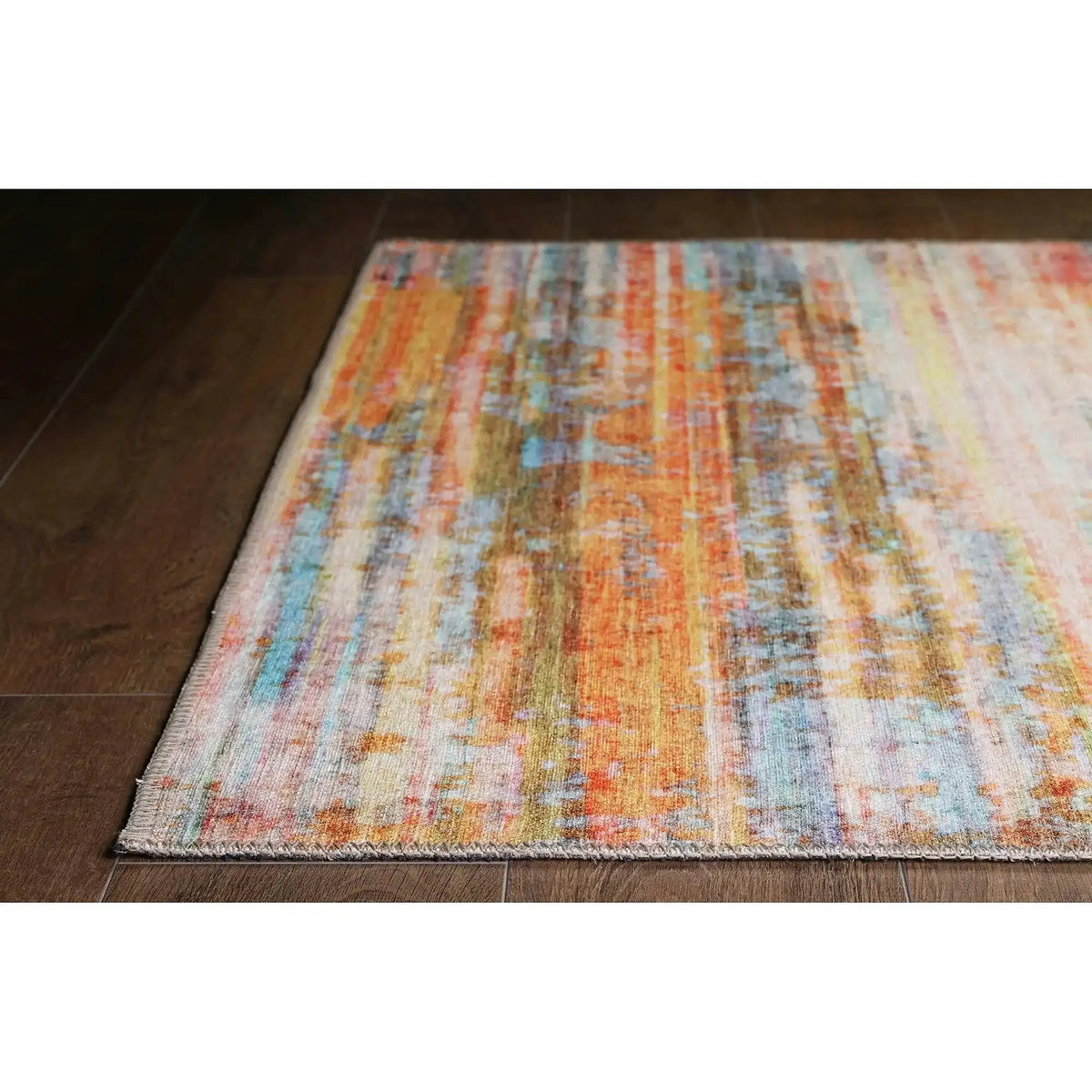 Covor FUNK CHENILLE, 75x150 cm, forma dreptunghiulara, poliester, multicolor, AL 112