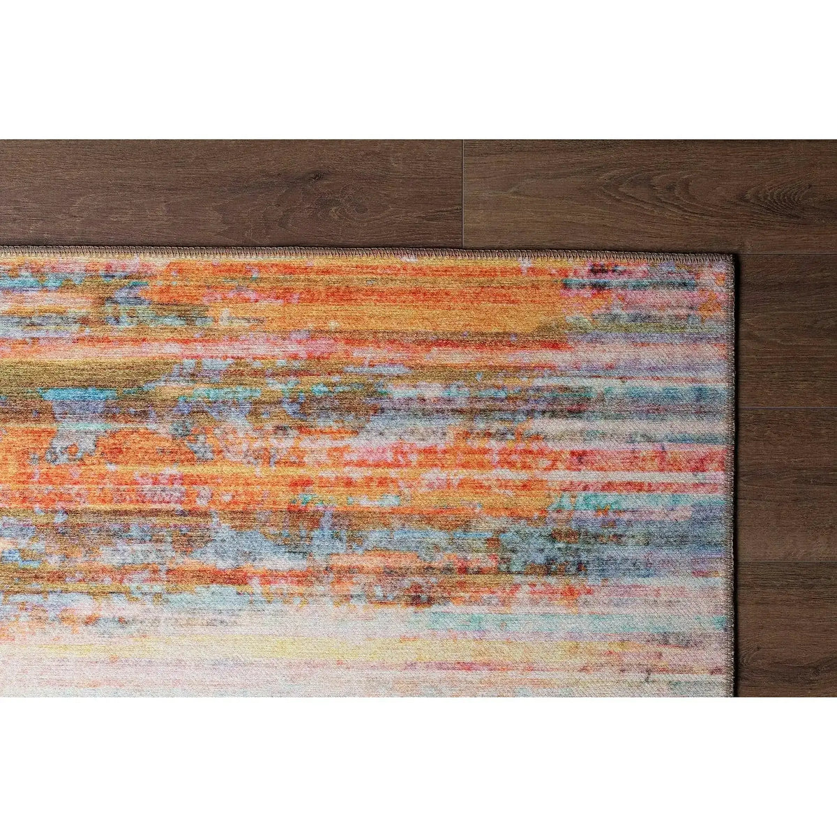 Covor FUNK CHENILLE, 75x150 cm, forma dreptunghiulara, poliester, multicolor, AL 112