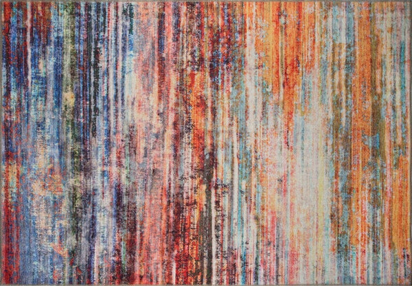 Covor FUNK CHENILLE, 75x150 cm, forma dreptunghiulara, poliester, multicolor, AL 112