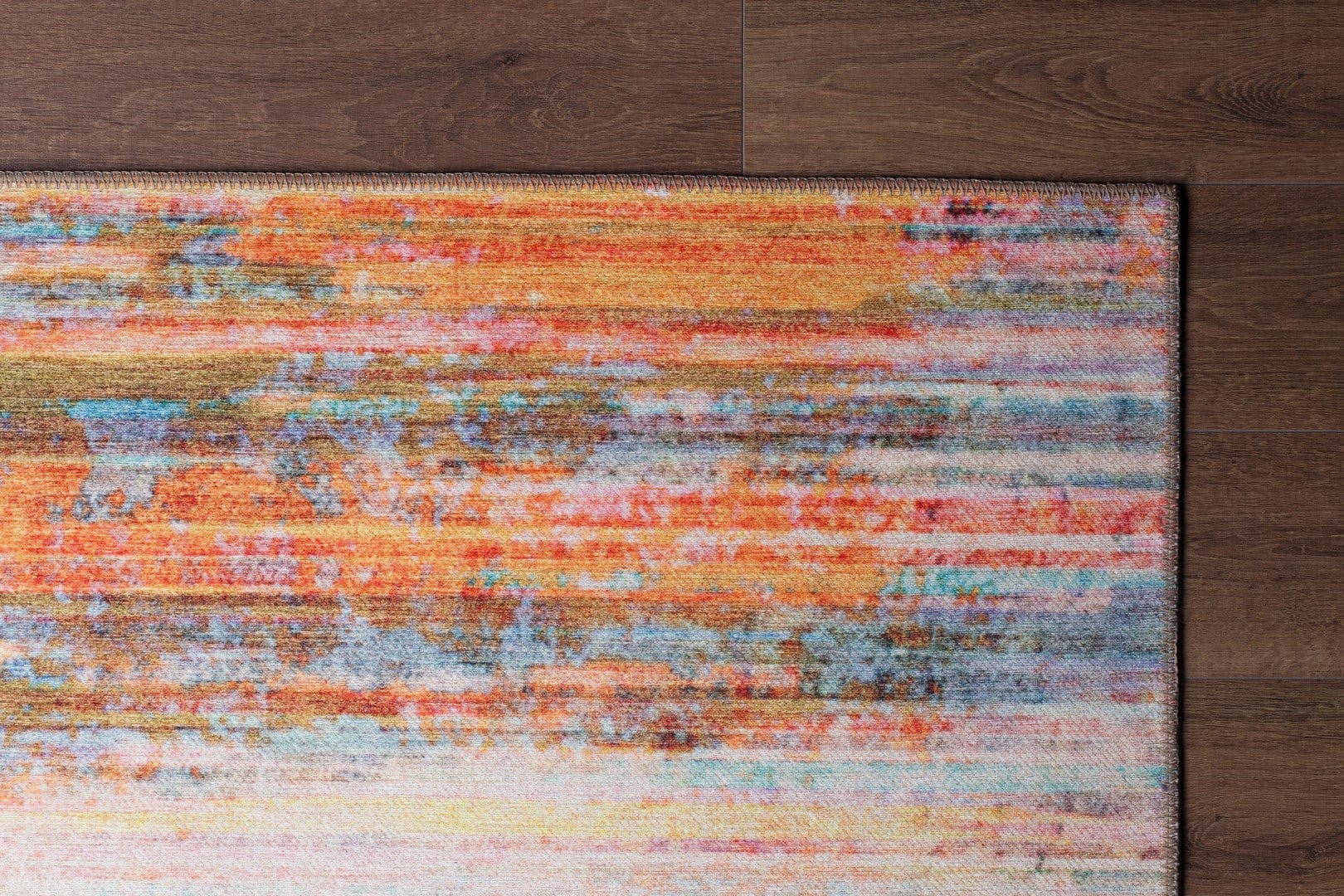 Covor FUNK CHENILLE, 75x150 cm, forma dreptunghiulara, poliester, multicolor, AL 112