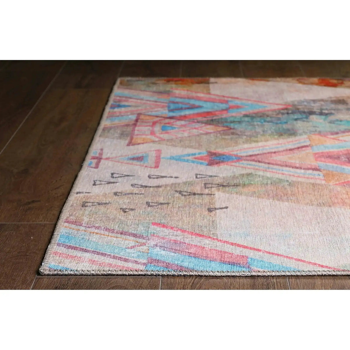 Covor FUNK CHENILLE, 75x150 cm, forma dreptunghiulara, poliester, multicolor, AL 129