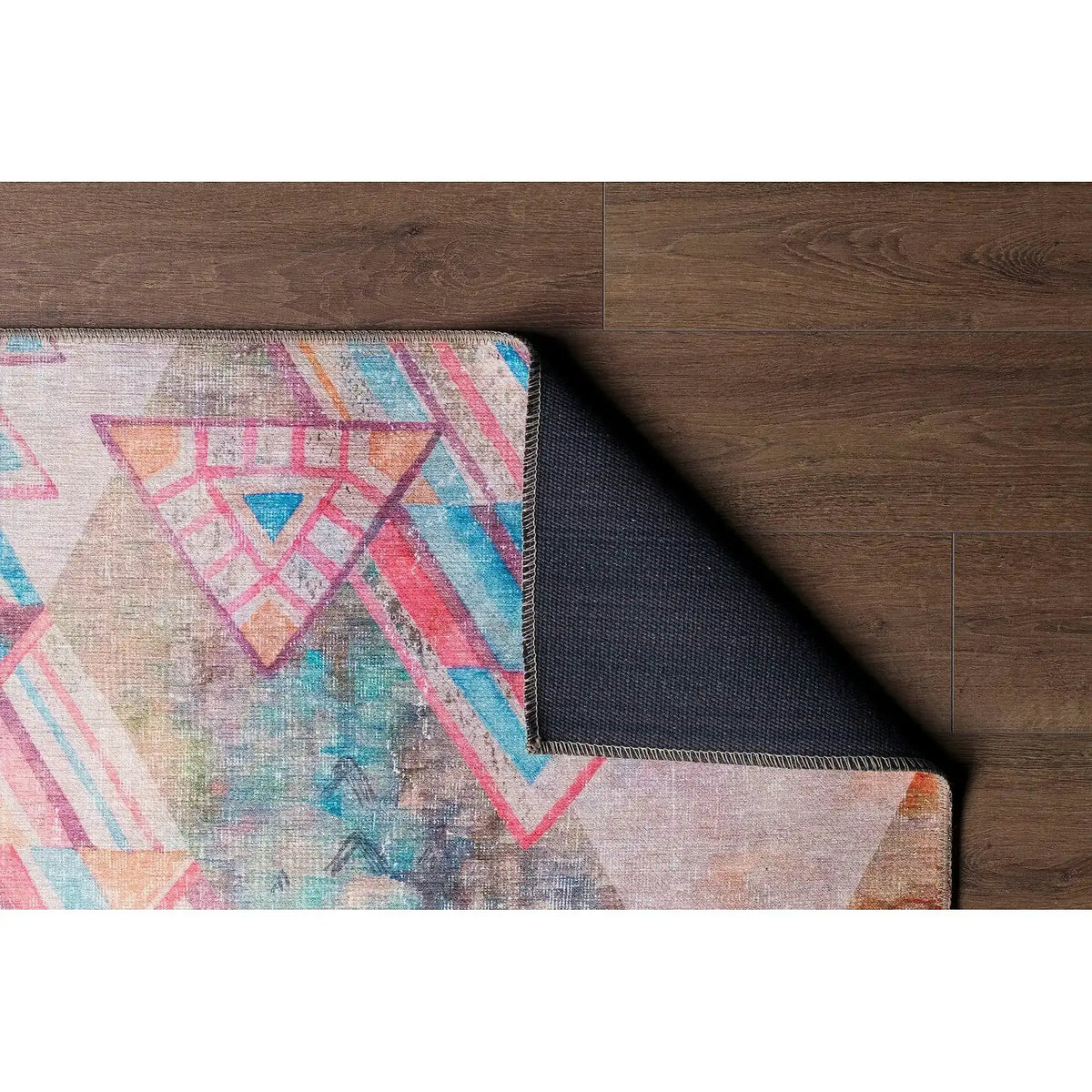 Covor FUNK CHENILLE, 75x150 cm, forma dreptunghiulara, poliester, multicolor, AL 129