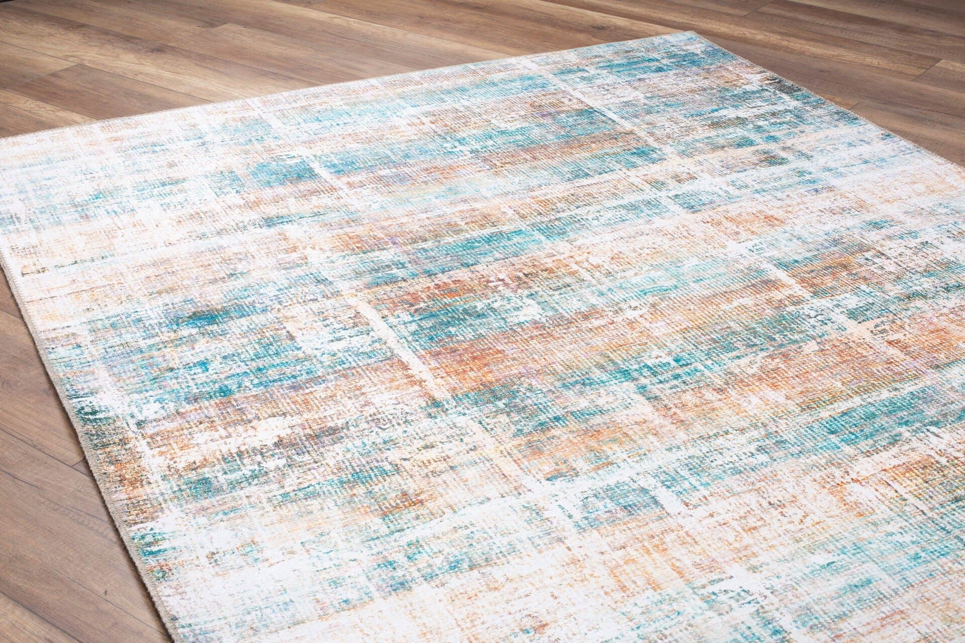 Covor FUNK CHENILLE, 75x150 cm, forma dreptunghiulara, poliester, multicolor, AL 253