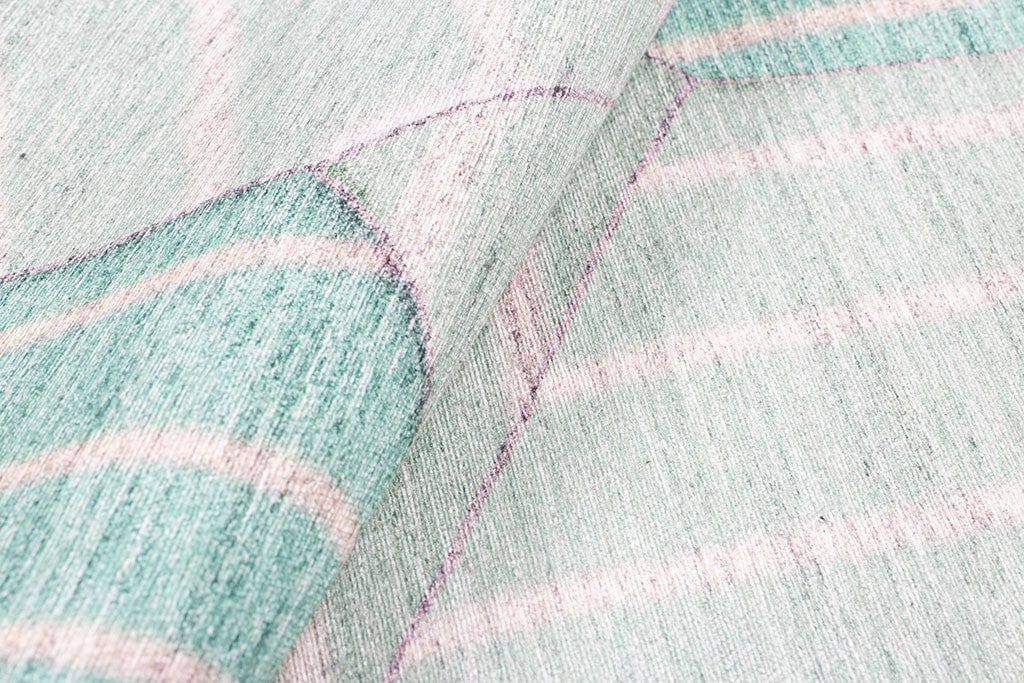 Covor FUNK CHENILLE, 75x150 cm, forma dreptunghiulara, poliester, turcoaz, AL 179 Y