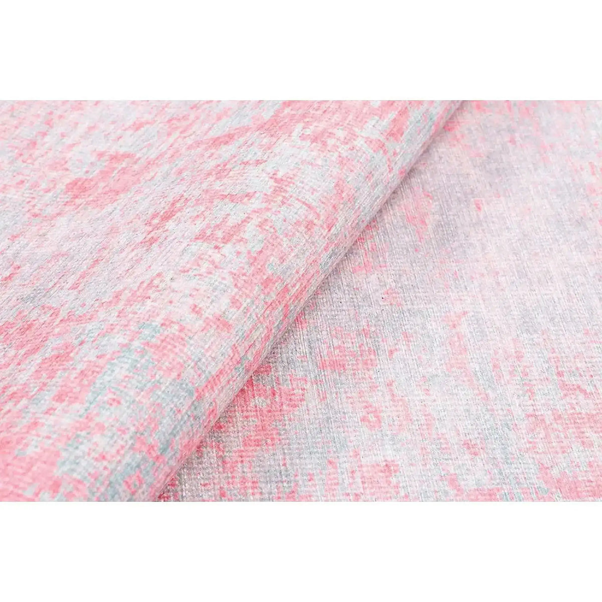 Covor FUNK CHENILLE, 75x150 cm, forma dreptunghiulara, roz, AL 99