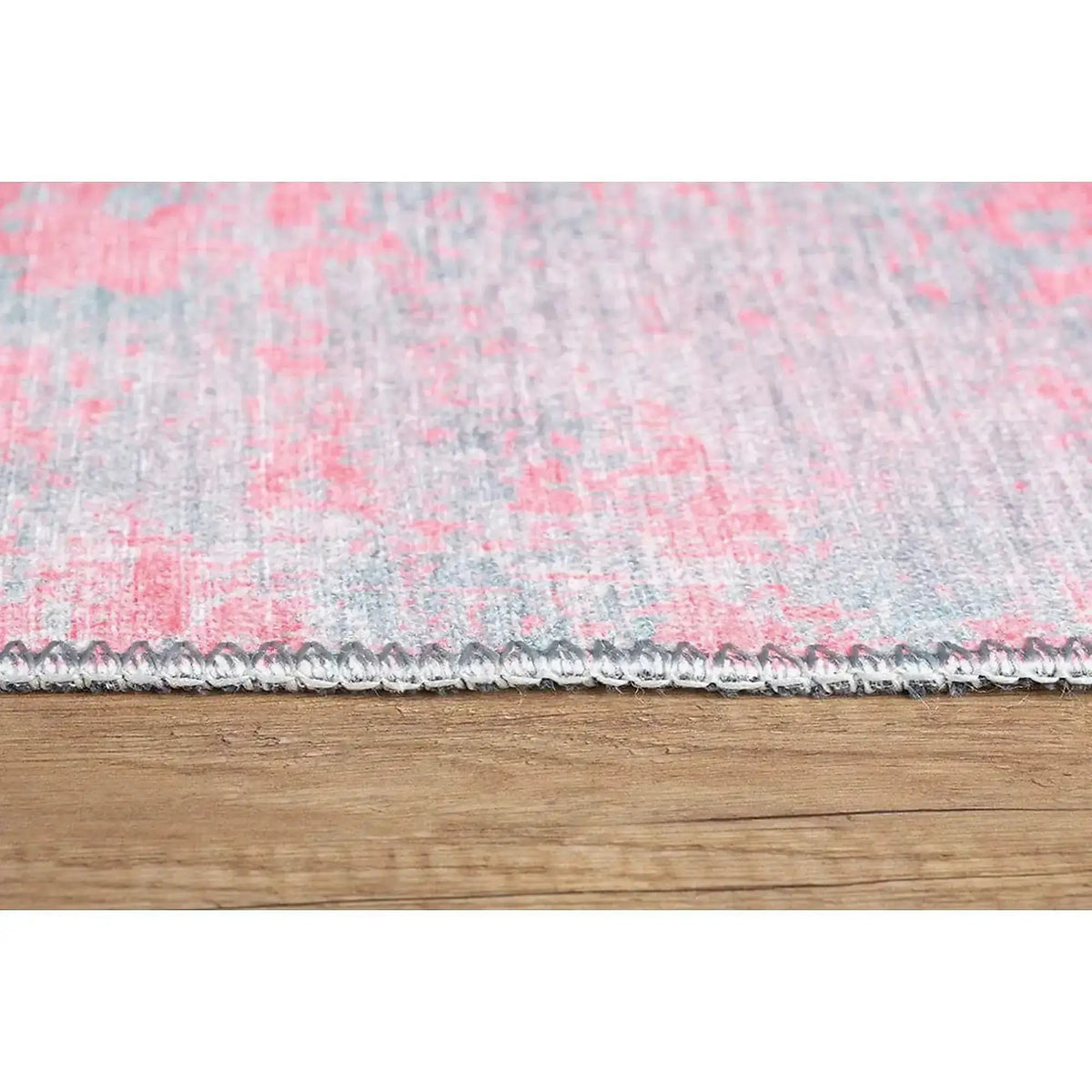 Covor FUNK CHENILLE, 75x150 cm, forma dreptunghiulara, roz, AL 99