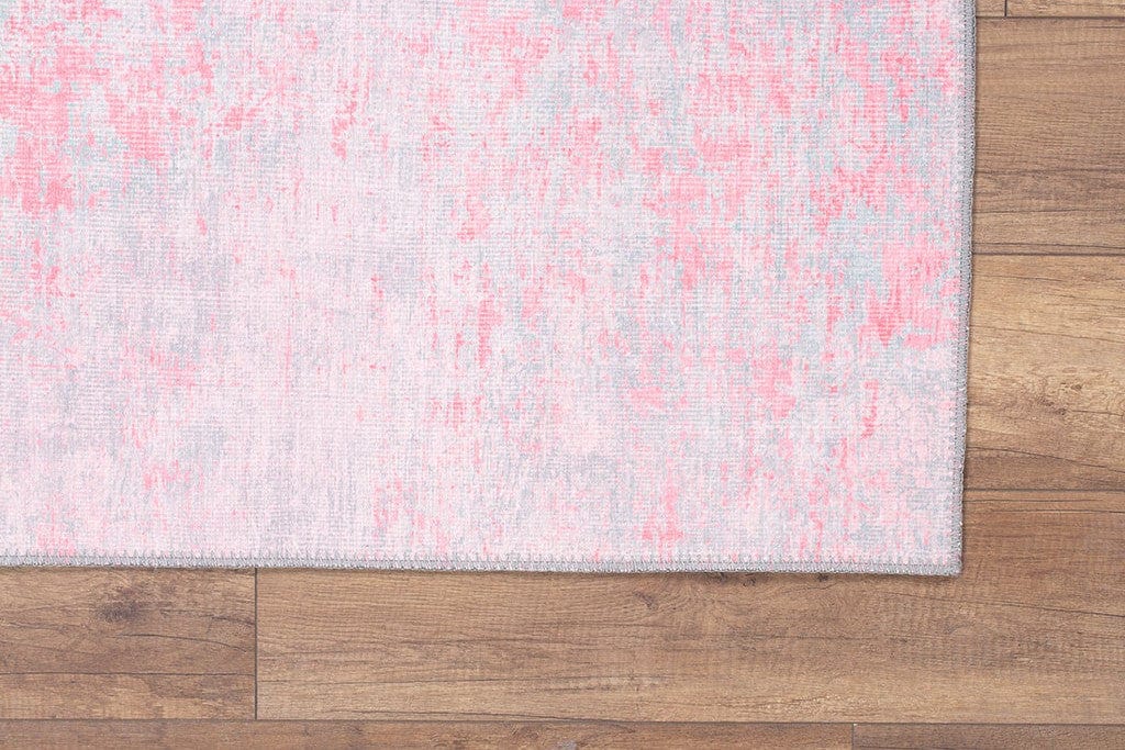 Covor FUNK CHENILLE, 75x150 cm, forma dreptunghiulara, roz, AL 99